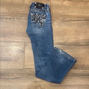 Girls MissMe Bootcut Denim